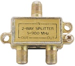 2 Way F type Splitter (5~900MHz)