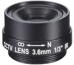3.6mm Mega pixel Lens