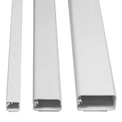 1" x 72" premiere latching duct, white
