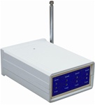 4 Zone Non-Supervised Wireless Receiver with One Alarm Output