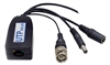 Passive Video Balun with Video, Power & Data